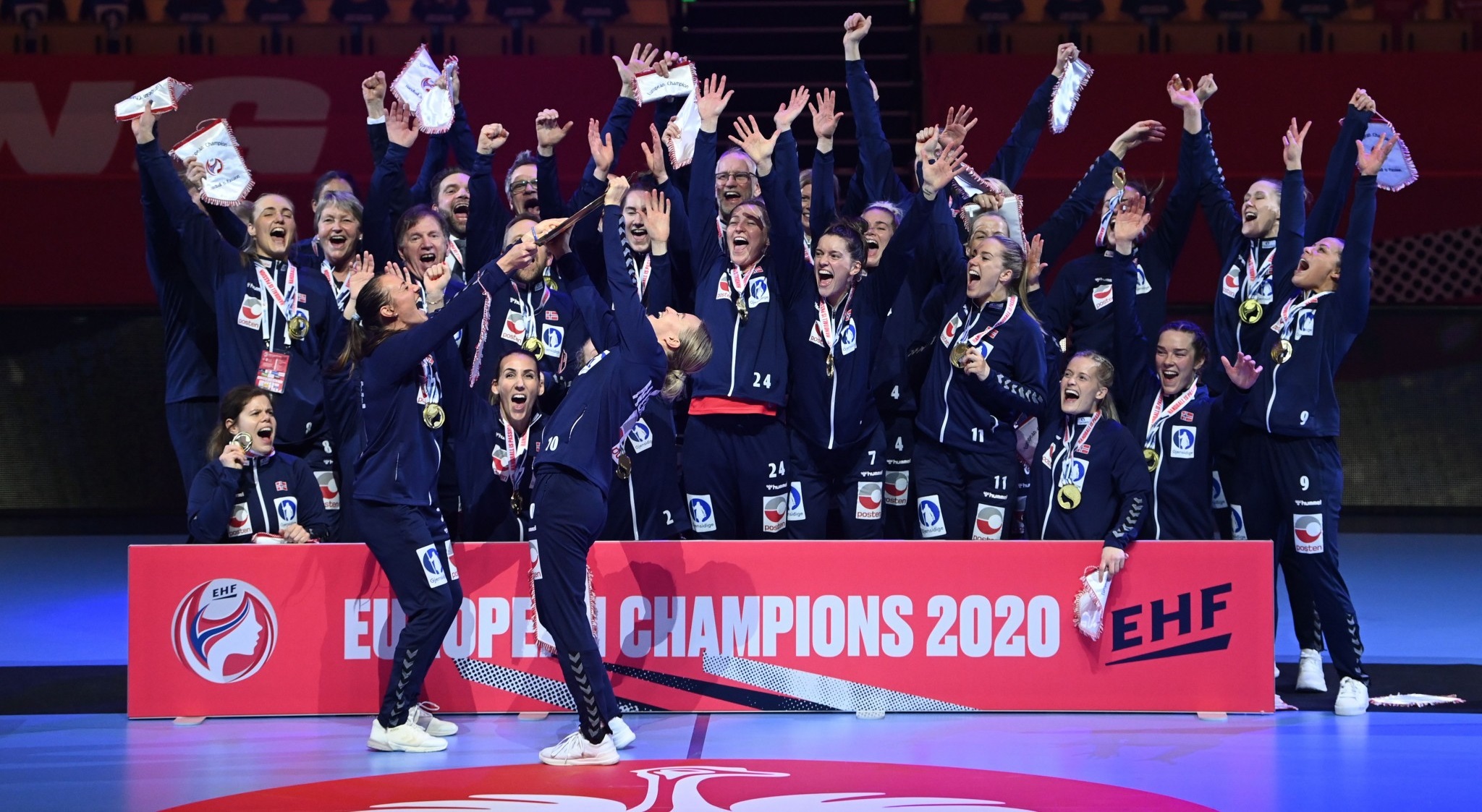 Final del 14º Europeo Femenino de Noruega-Dinamarca 2020. Francia vs. Noruega